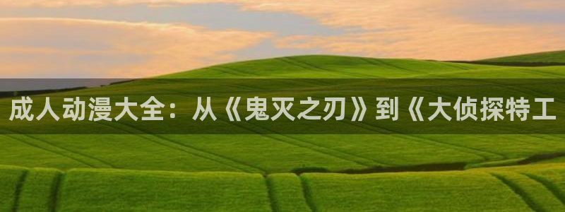 樱花风车动漫专注动漫的网站专注动漫：成人动漫大全：从《鬼灭之刃》到《大侦探特工
