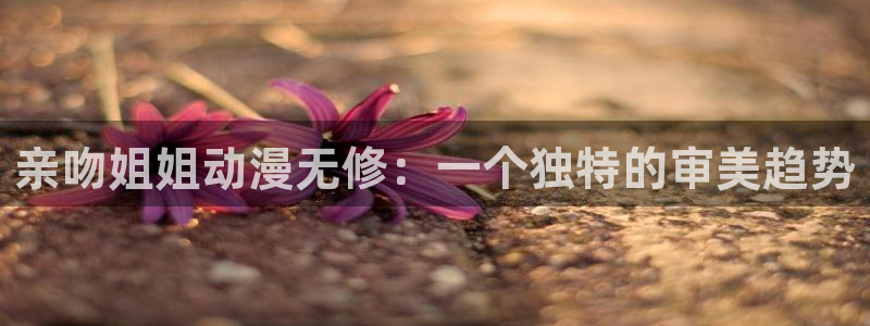 风车动漫最新动漫推荐：亲吻姐姐动漫无修：一个独特的审美趋势